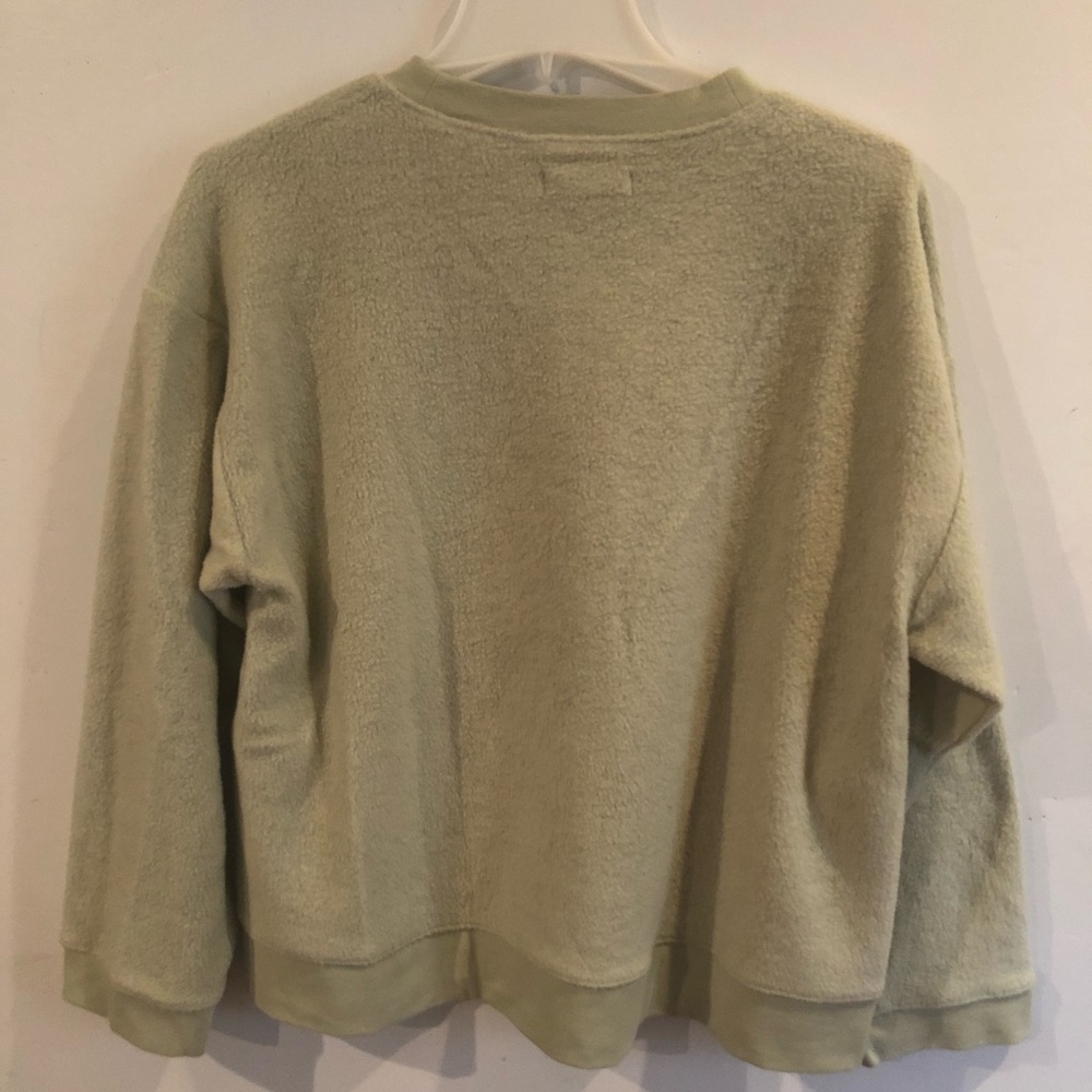 MADEWELL Seagrass Brushed Side SWEATSHIRT S - Picture 7 of 16